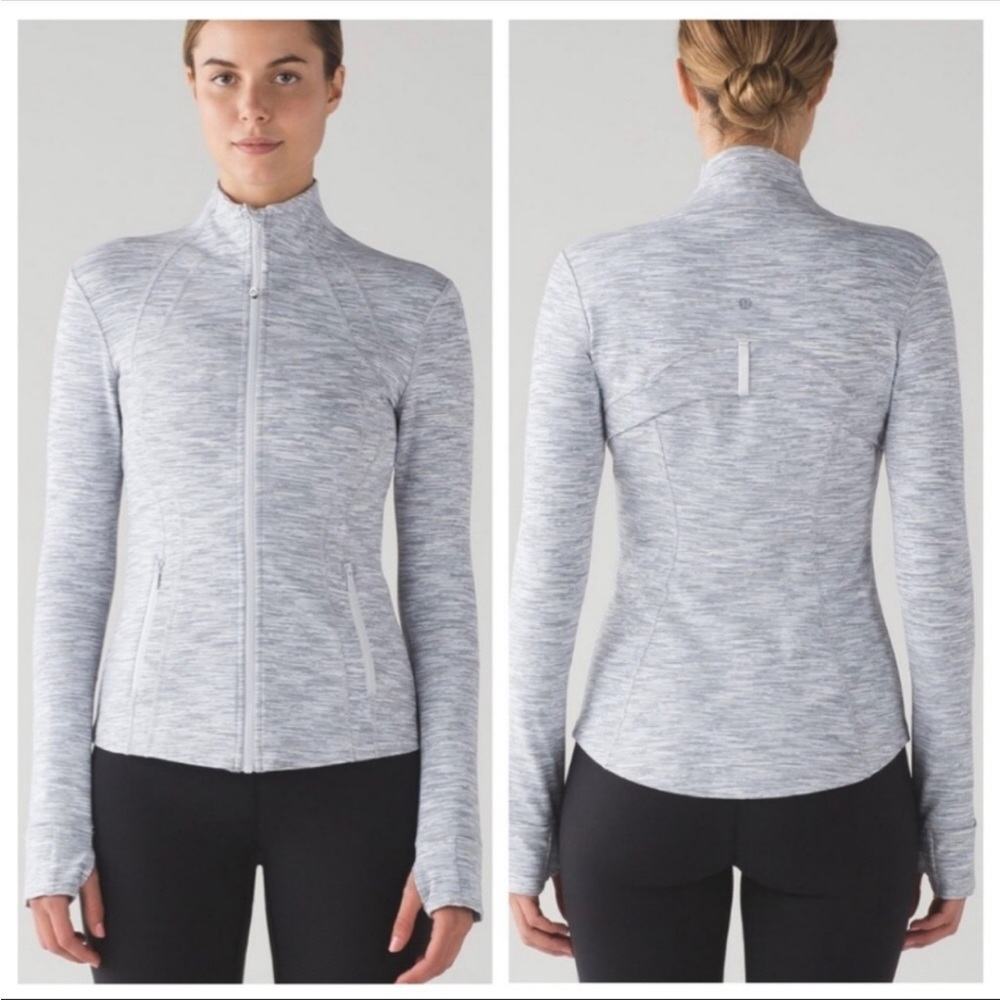 Lulemon Define Jacket, Size 6, Wee Are From Space Ice Gray Alpine